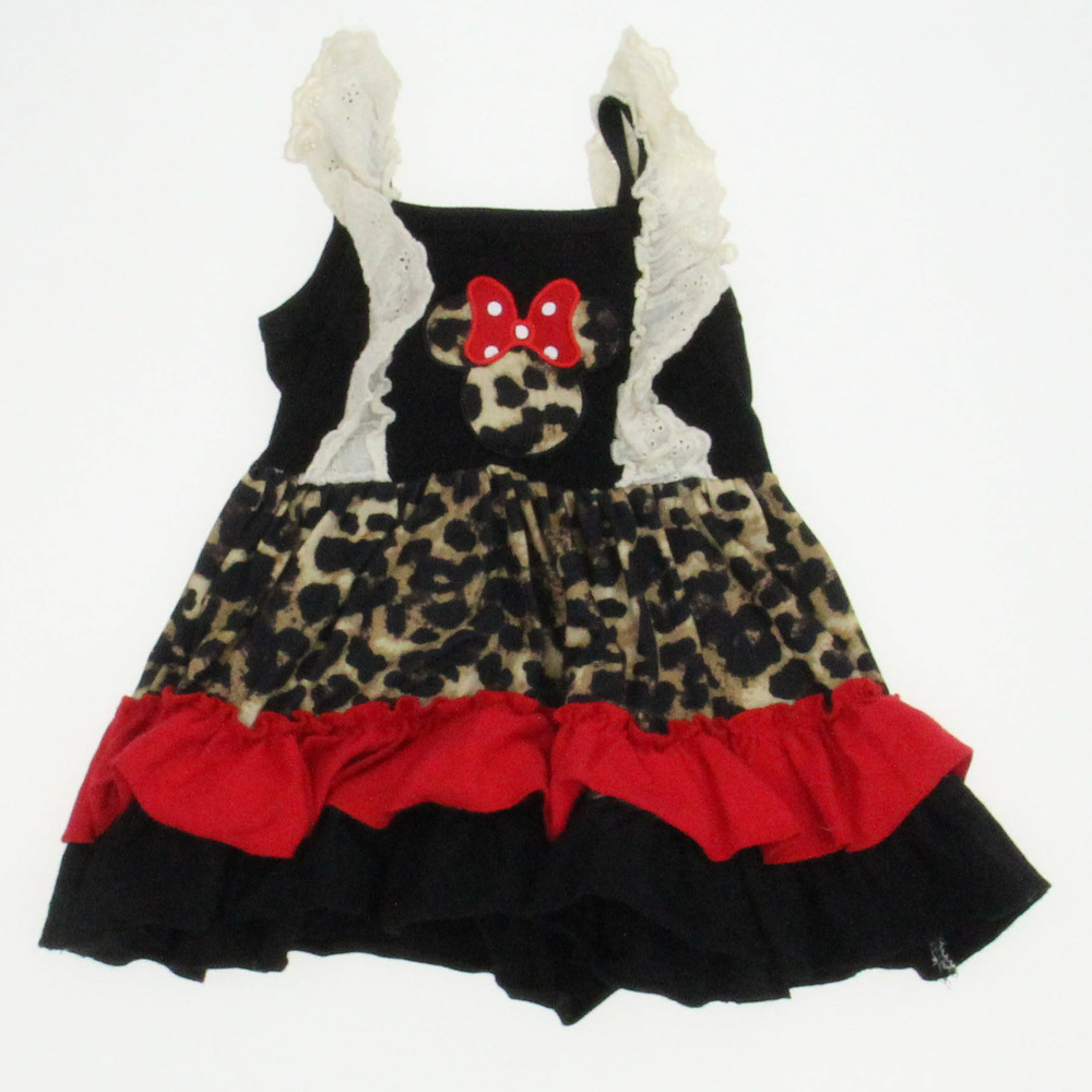 Unknown Brand Girls Black | Red Dress size: 9-12 Months